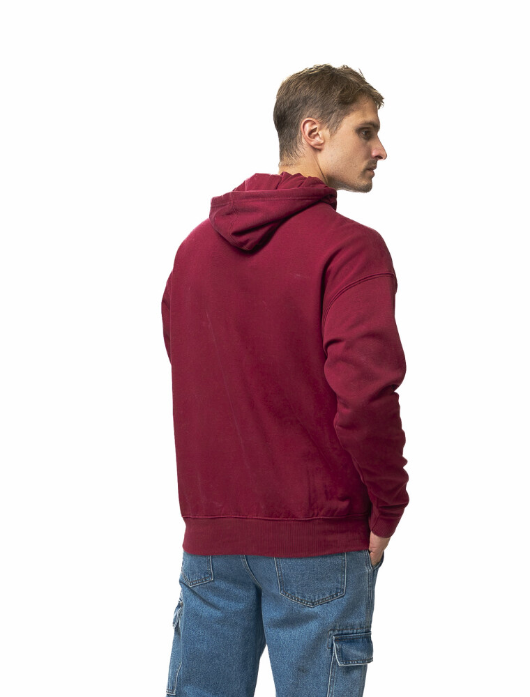 Canguro de Felpa Oversized California Bordo