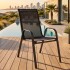 SILLA TEXTILINA NEGRA	MUEBLES ROBLES Silla Textilina Negra	Muebles Robles