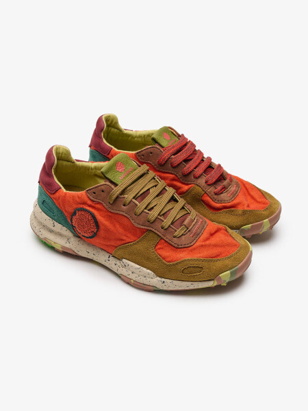 SHOES SATORISAN CHACRONA LINEN RHUBARBJUICE