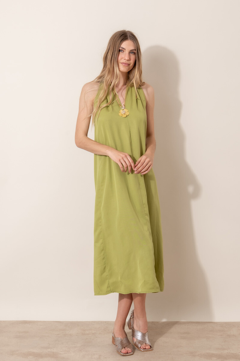 Vestido selena Pistacho