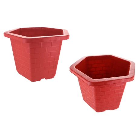 MACETA HEXAGONAL PLASTICO HAIXING MACETA HEXAGONAL PLASTICO HAIXING