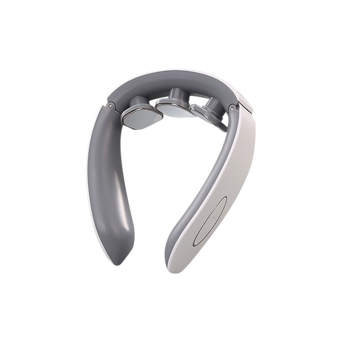 MASAJEADOR DE CUELLO PORTÁTIL RECARGABLE - GRIS 