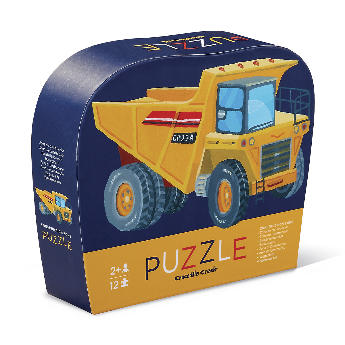 Puzzle Crocodile Creek 12 Piezas 22 x 30 cm - CONSTRUCCION 