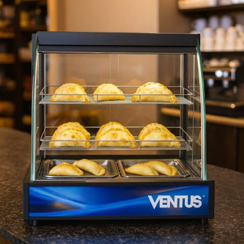 Vitrina Calefaccionada Curva Sobremesa VMCD-2 Vitrina Calefaccionada Curva Sobremesa VMCD-2