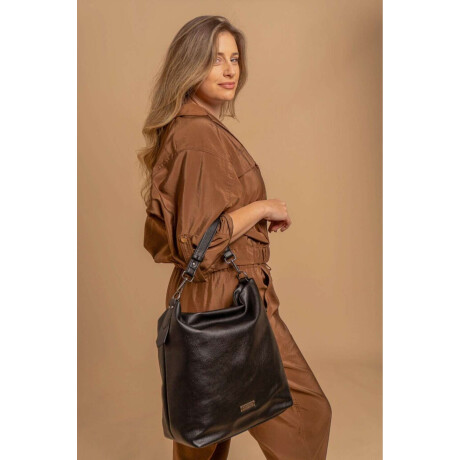 Bandolera Peonia Negro