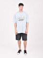 REMERA STUCK CELESTE