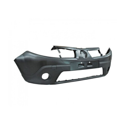PARAGOLPE DELANTERO NEGRO SEMI-TEXTURADO CON AGUJERO CAMINERO Paragolpe Delantero Negro Semi-texturado Con Agujero Caminero
