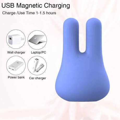 Masajeador de Clítoris y Punto G Rabbit Vibrador Masajeador de Clítoris y Punto G Rabbit Vibrador