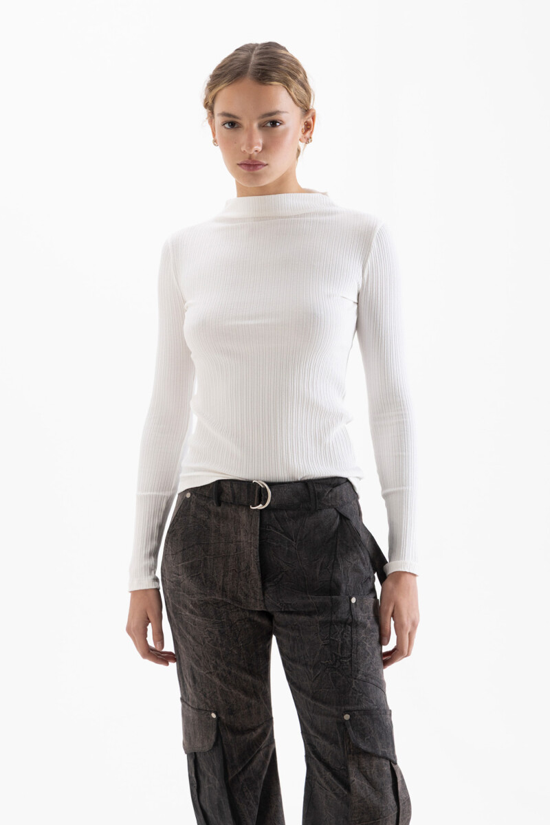 POLERA IVORY Beige