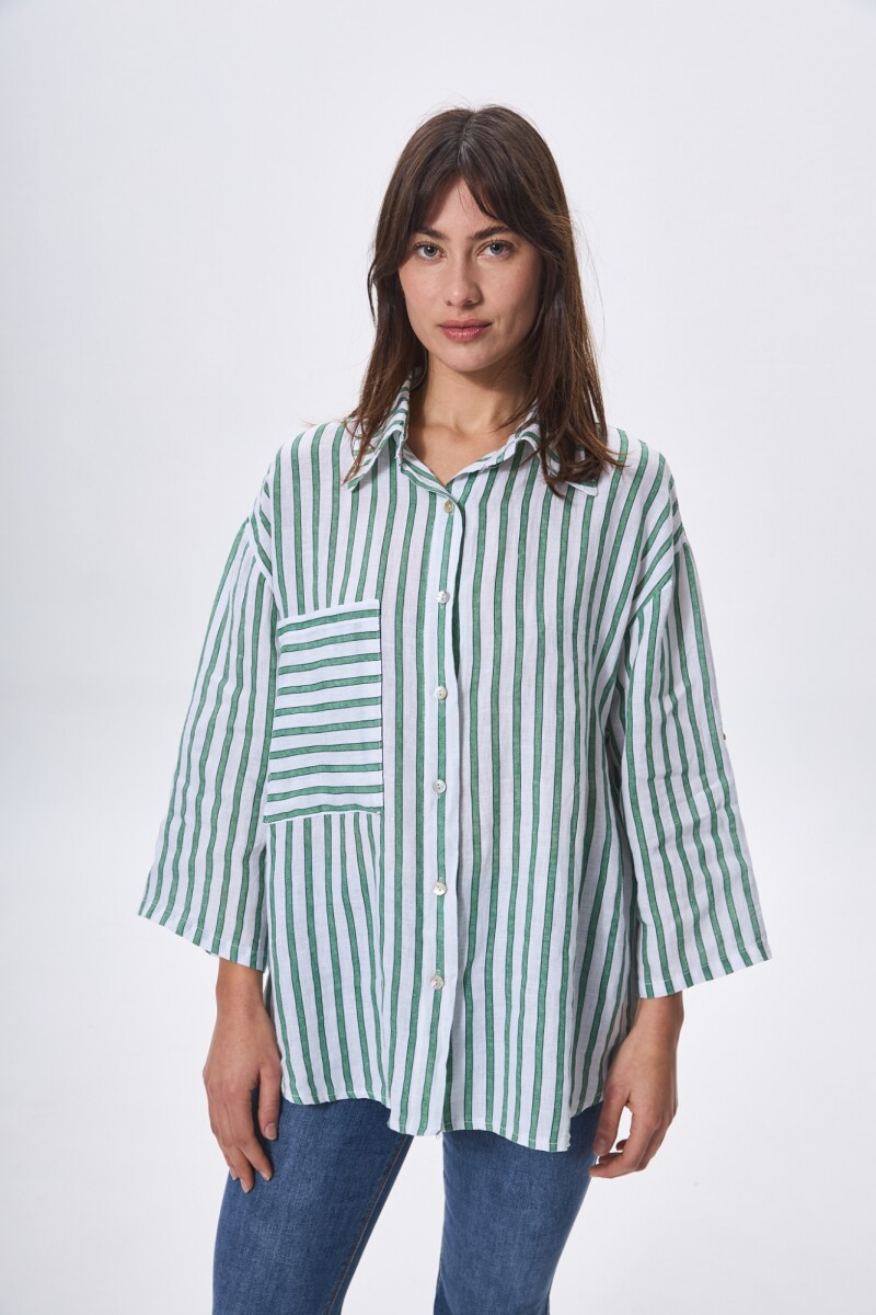 Camisa Ulises Raya Verde