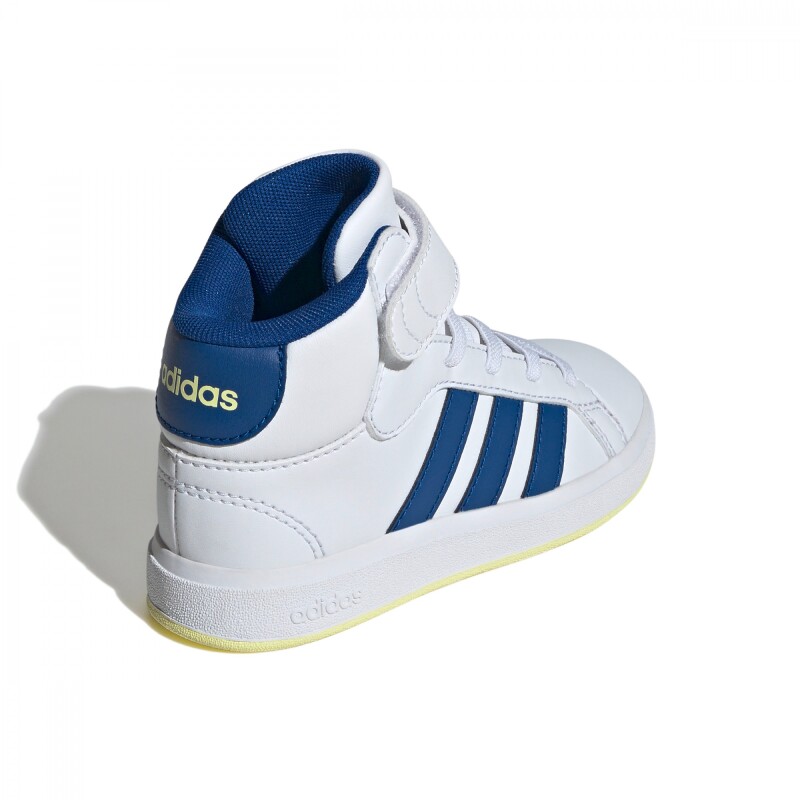 Zapatillas Grand Court Mid de Niños Blanco