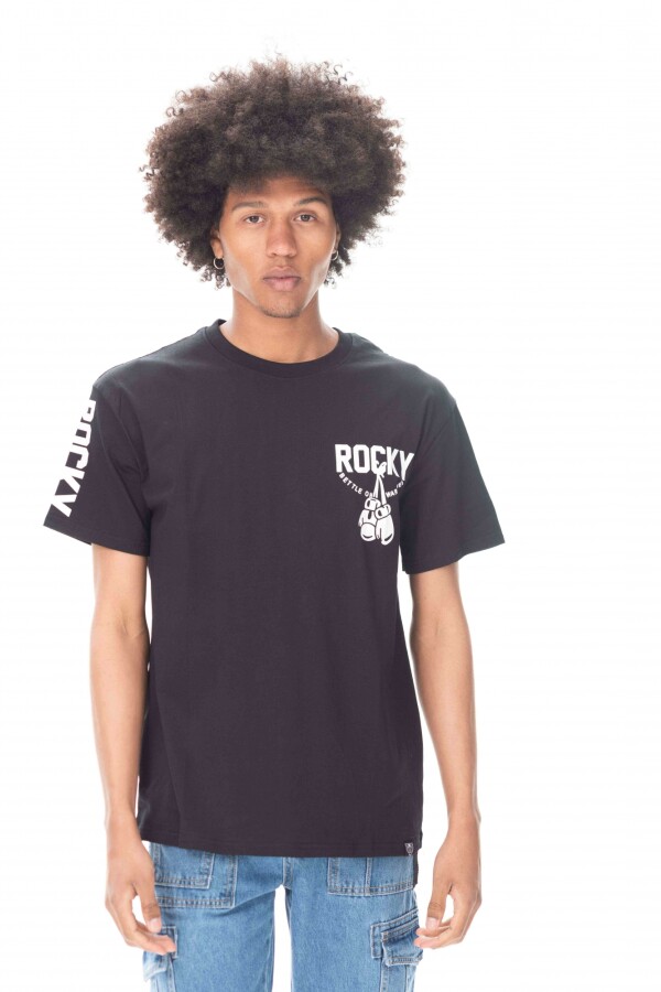 Remera Rocky Negro