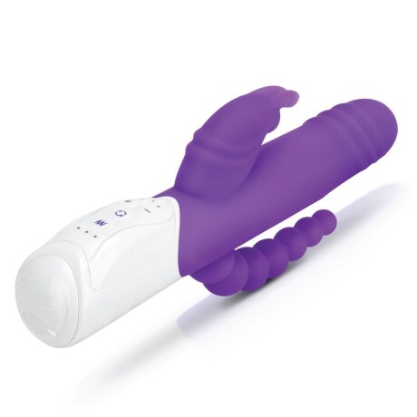 Rabbit Vibrador Doble Penetración con Rotador Rabbit Vibrador Doble Penetración con Rotador