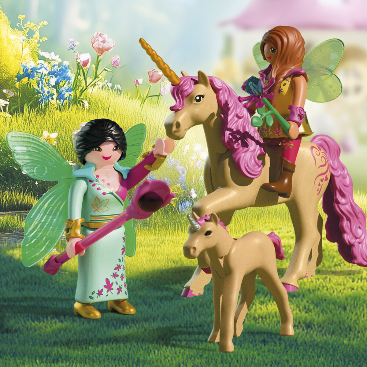 Paseo de Hadas en el Bosque con Unicornios Playmobil 91 Piezas 