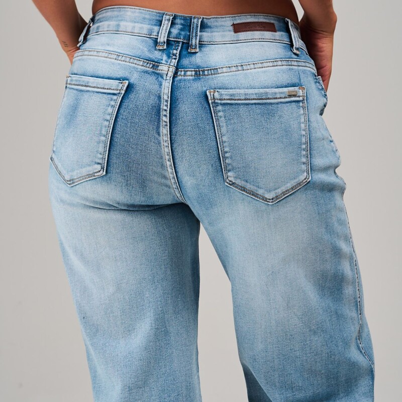 Jean Wide Leg CAMILA Light Blue
