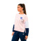 Buzo de Mujer Umbro Cozy Rosado - Blanco