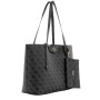 Cartera Guess Brenton Negro Logo 0