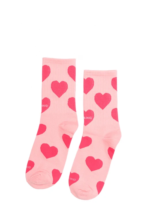 Medias Estampadas 2 Corazones