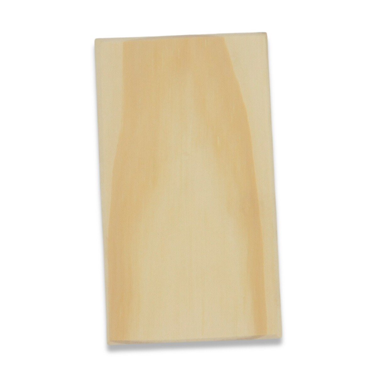 Roseta madera rectangular 8x14cm 