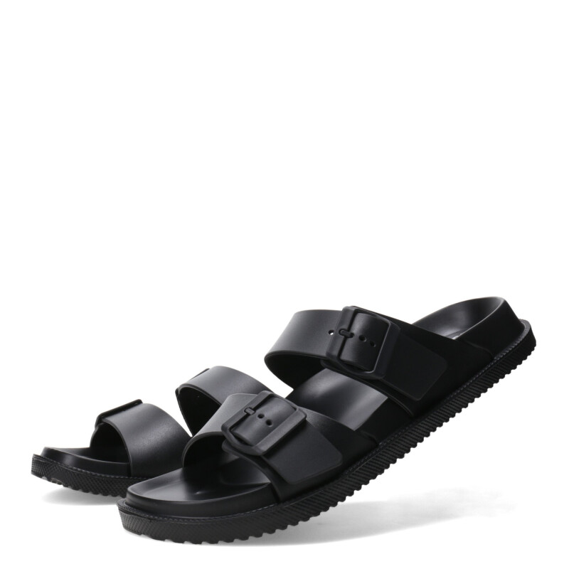 Sandalias de Hombre Branch Jack Con Hebillas Negro