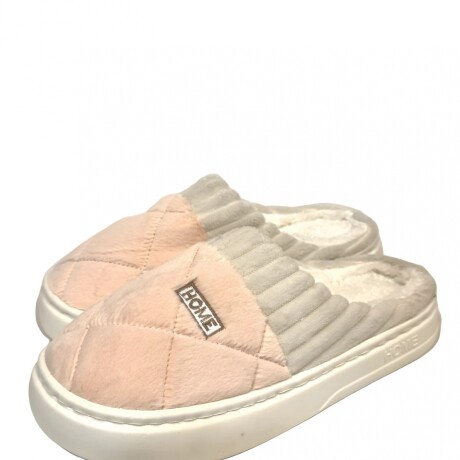 Pantufla de Felpa Super Abrigadas Antideslizante Unisex Rosa