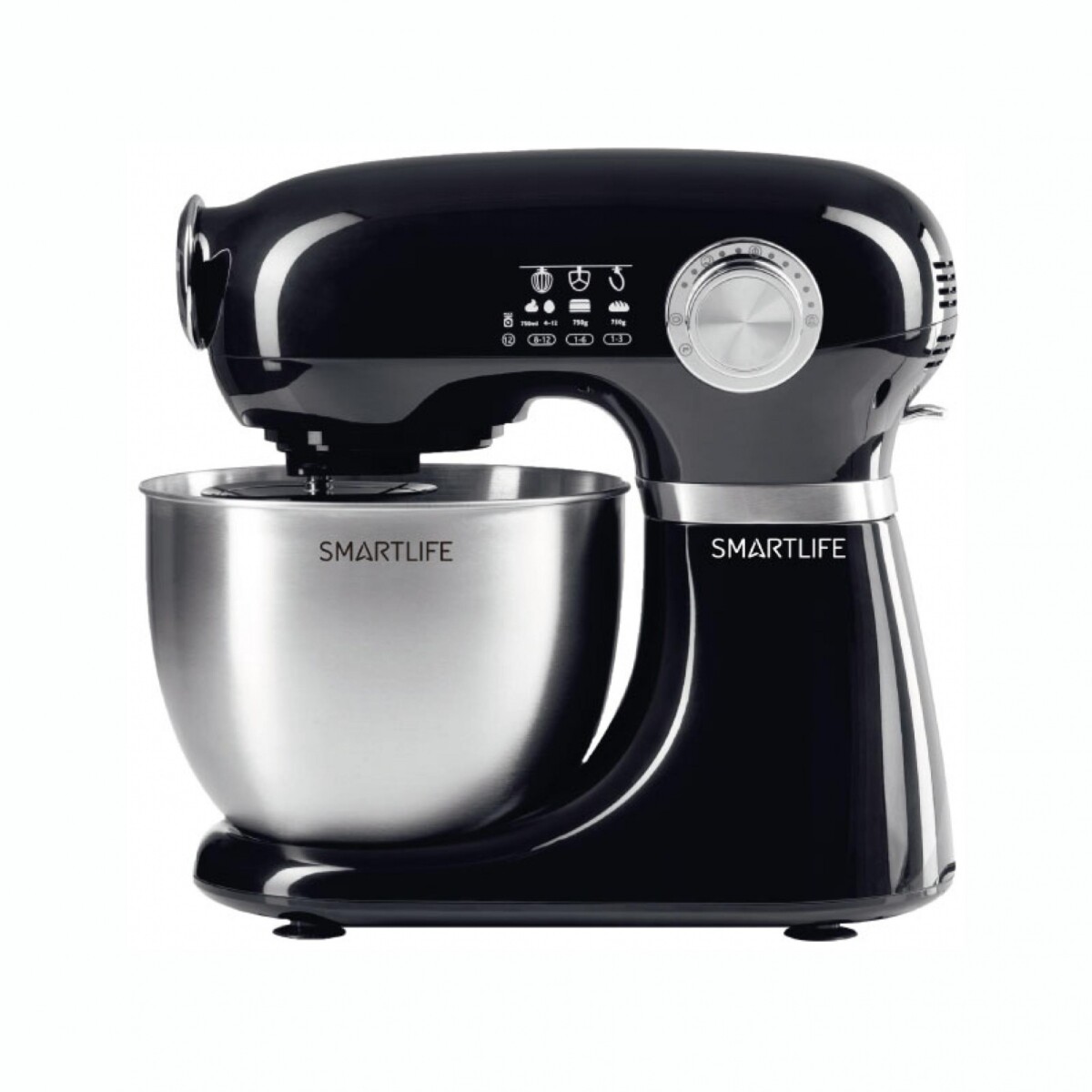 Batidora Planetaria SMARTLIFE SL-BP5015 1000W Capacidad 5L - Black 