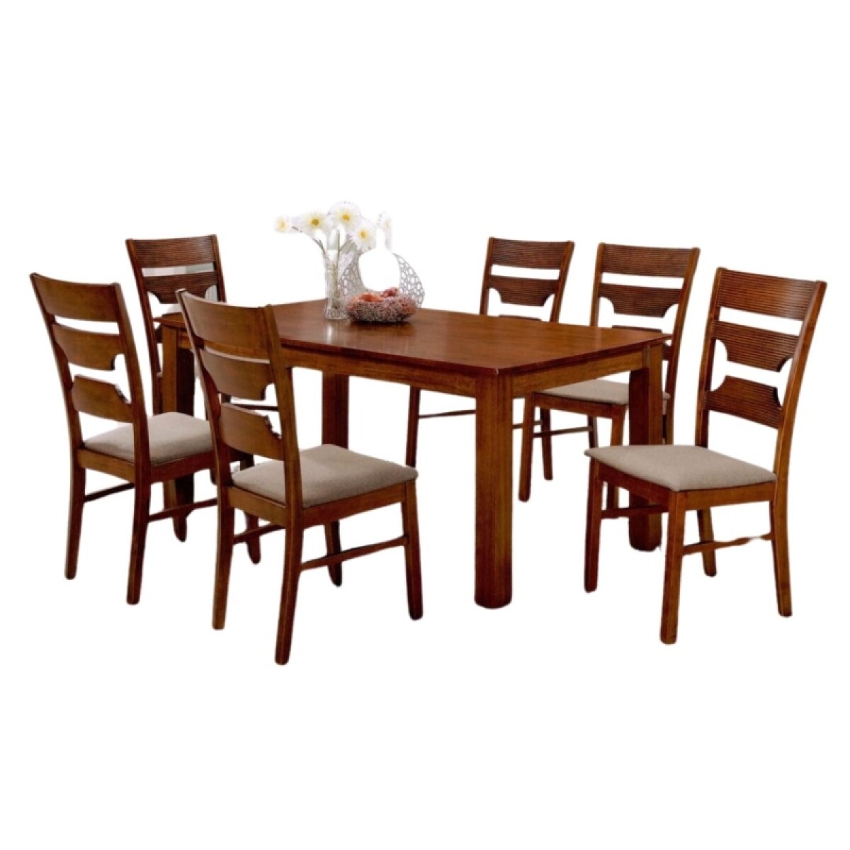 Juego Comedor 6 Sillas Malta 