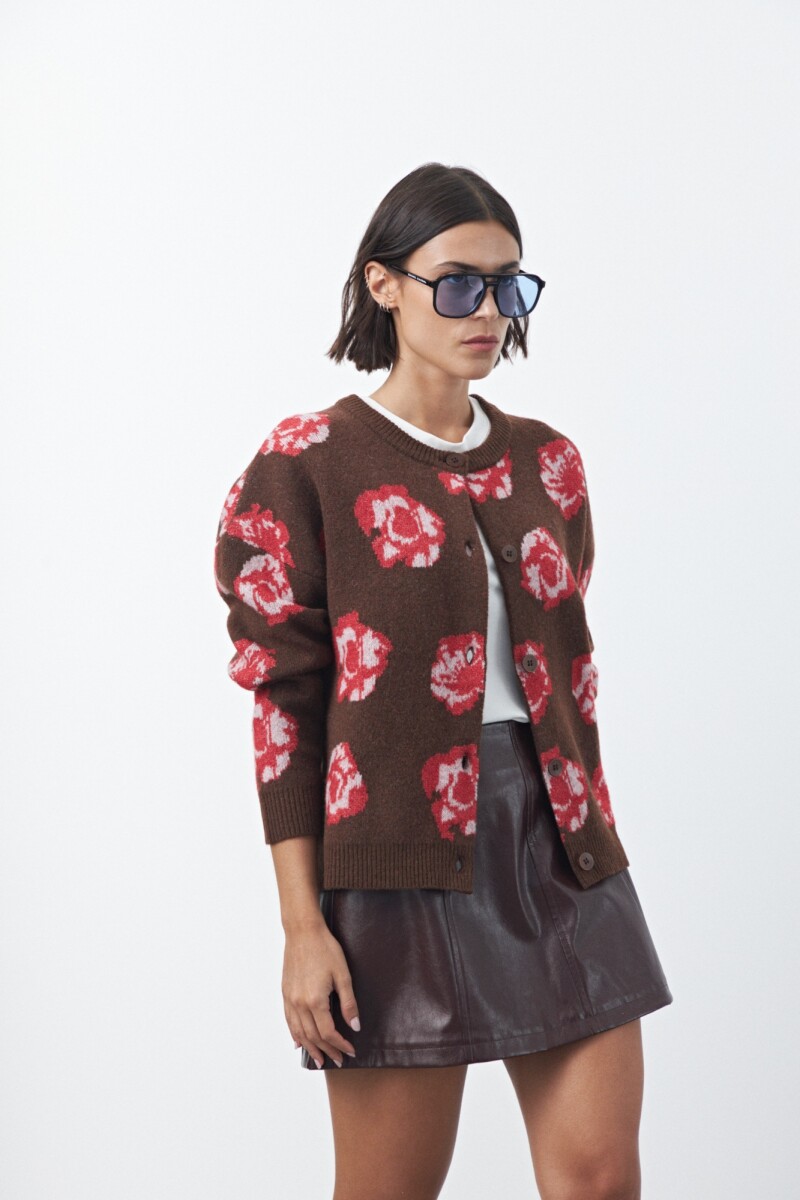 CARDIGAN COSME Chocolate