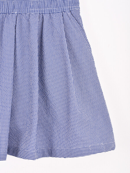 SHORT POLLERA LUNARA AZUL PIEDRA