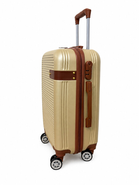VALIJA ESTAMBUL 20 PULGADAS BEIGE