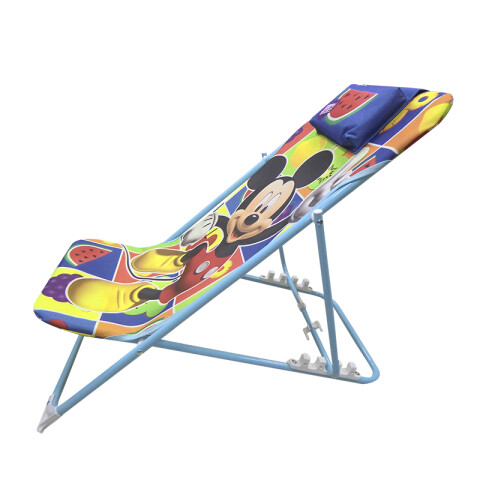 Silla Reposera 3 Niveles Y Broche Seguridad Mickey