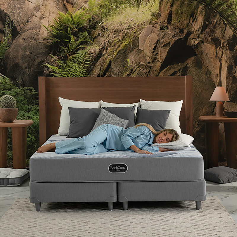 Sommier Simmons Backcare Foam 1.60 x 2.00 Queen