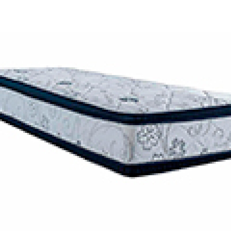 COLCHON ESPUMA 1PL DVN D60 VIA 90 x 190 x 25/30 c/eurotop Sin color