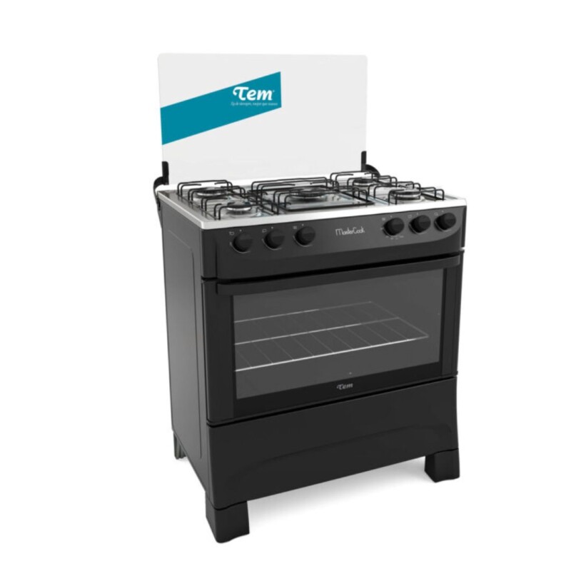 Cocina TEM Mastercook 5H Negra Cocina TEM Mastercook 5H Negra