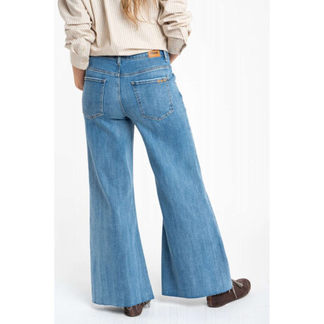 Jean Lemon Mama Flared Wide Leg Denim