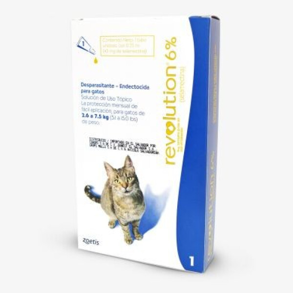 REVOLUTION GATOS 2,6 A 7,5 KG REVOLUTION GATOS 2,6 A 7,5 KG