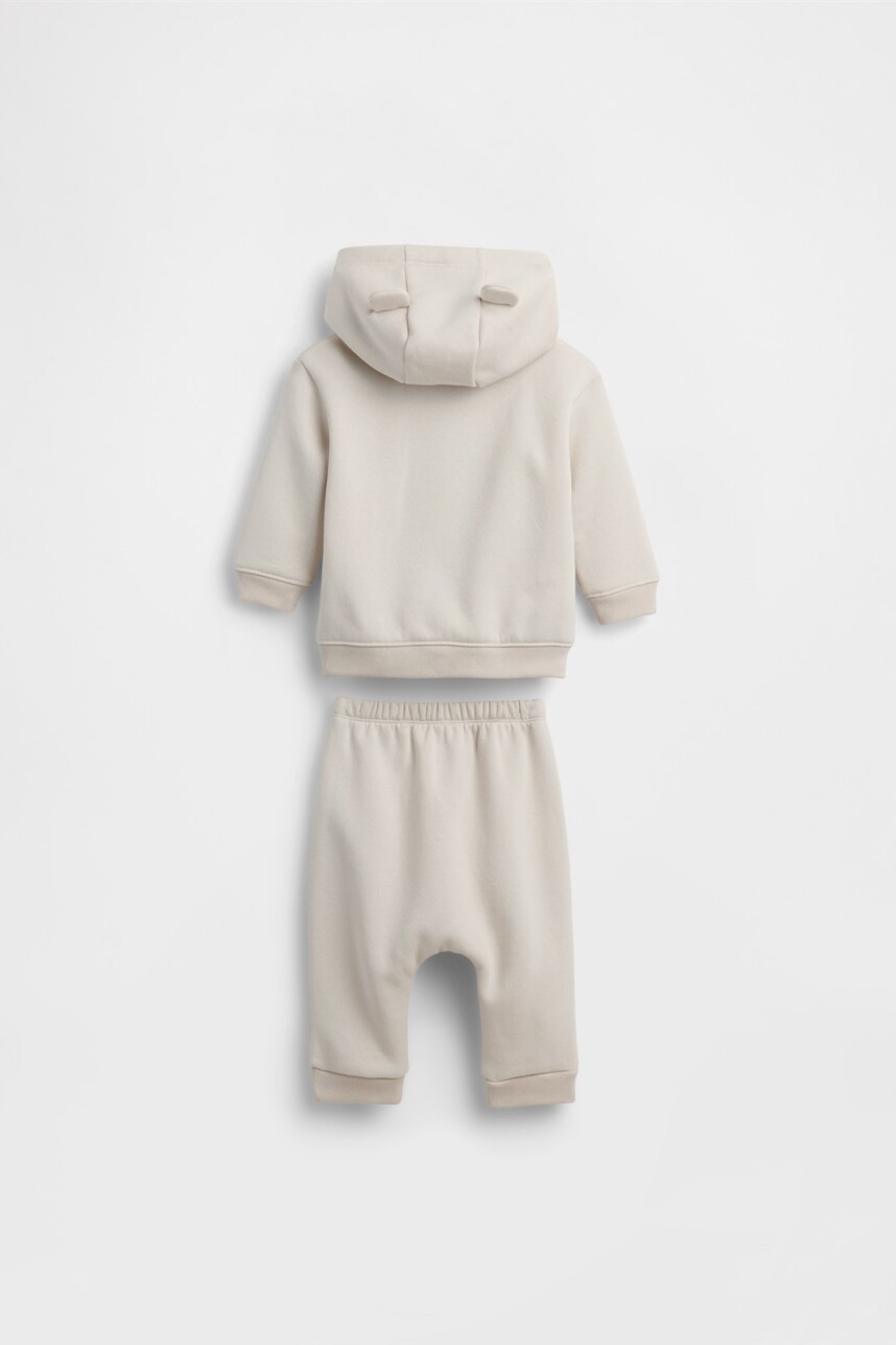 Set Canguro Y Pantalòn Pooh Bebé Chino