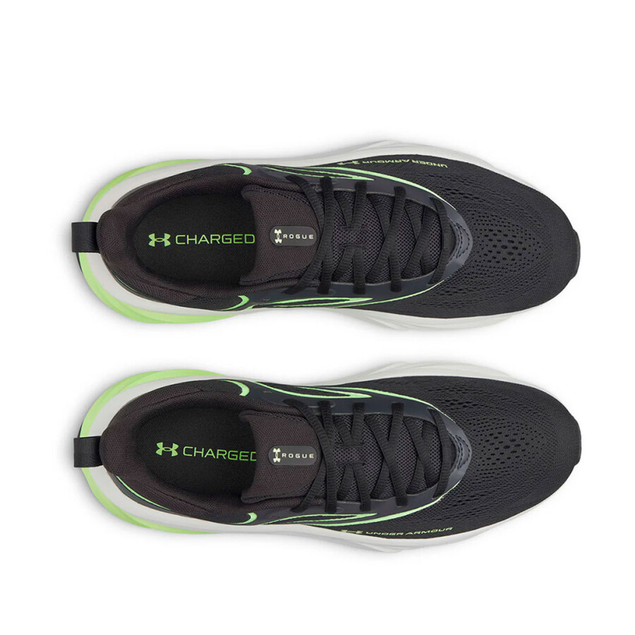Championes de Hombre UNDER ARMOUR Ua Rogue 6 Negro - Verde