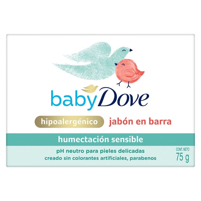 DOVE BABY JABON H SENSIBLE UNID. X 75 GR única