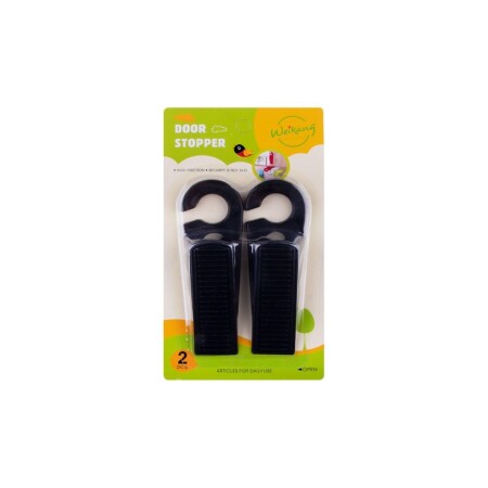 TOPES PARA PUERTA X2 NEGRO