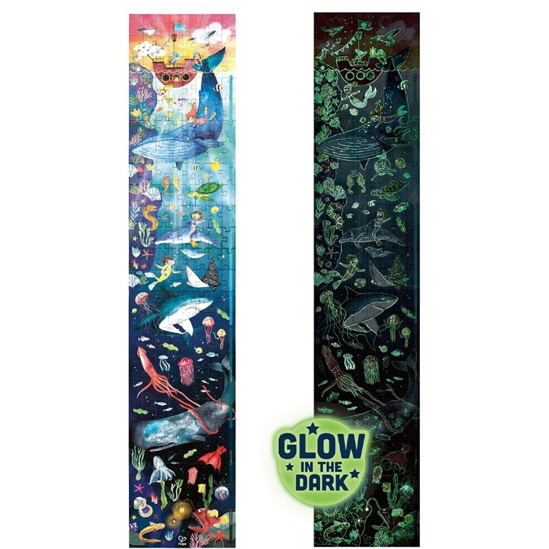 Puzzle Mágico Hape 200 Piezas Océano