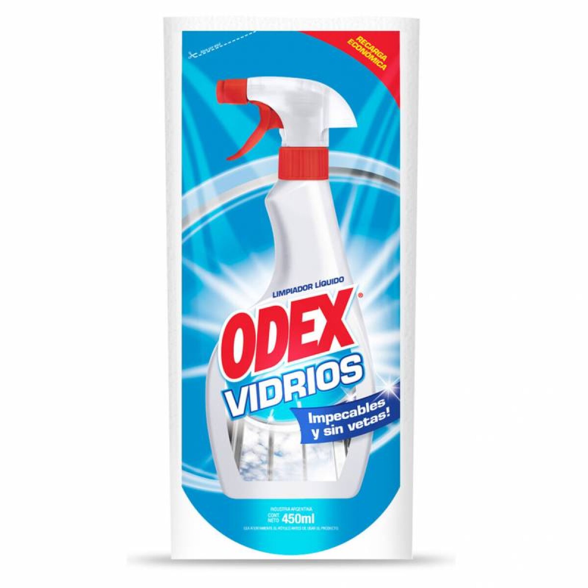 LIMPIADOR ODEX 450 ML VIDRIOS DP 