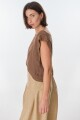 Blusa Aster Chocolate