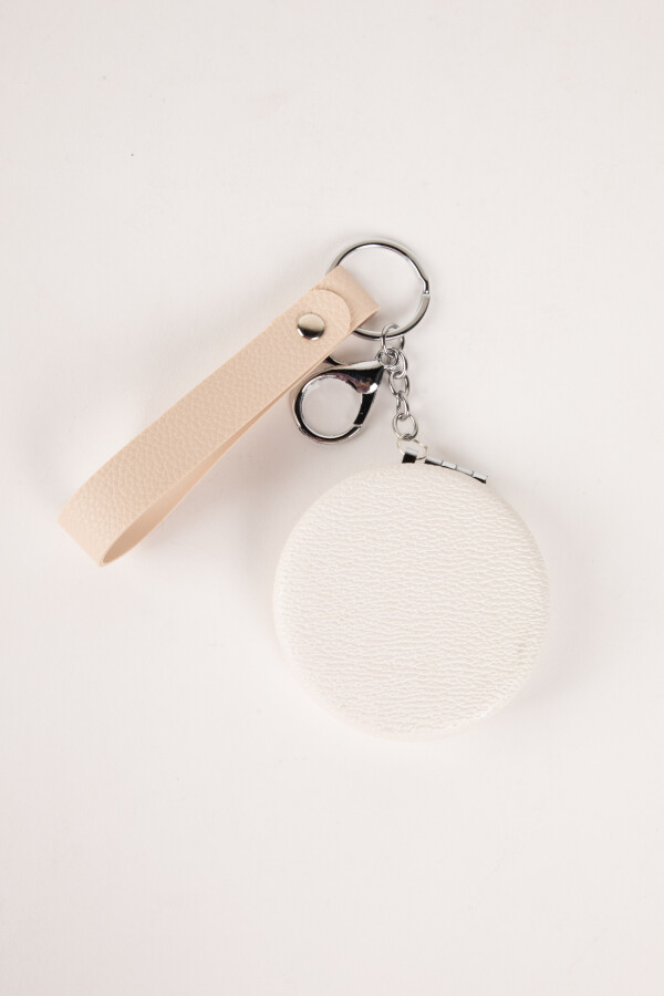 BAG CHARM MIRROR CRUDO Crudo