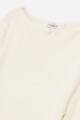 Sweater cuello bote BLANCO