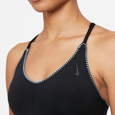 Top Nike running Dama Indy Yoga Crochet Negro S/C