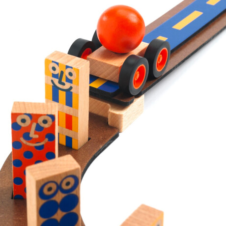 Juego de Construcción Djeco Zig & Go 51 piezas Madera