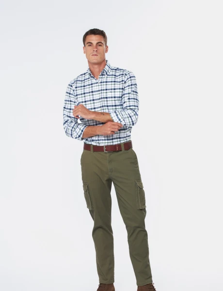 PANTALON CARGO Verde