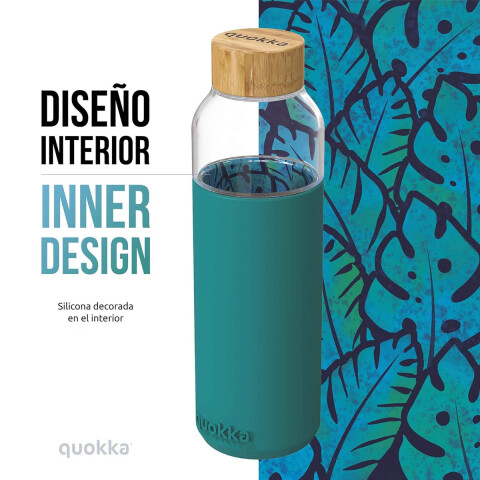 Botella de Vidrio Quokka Flow 660 ml PALM PER 01