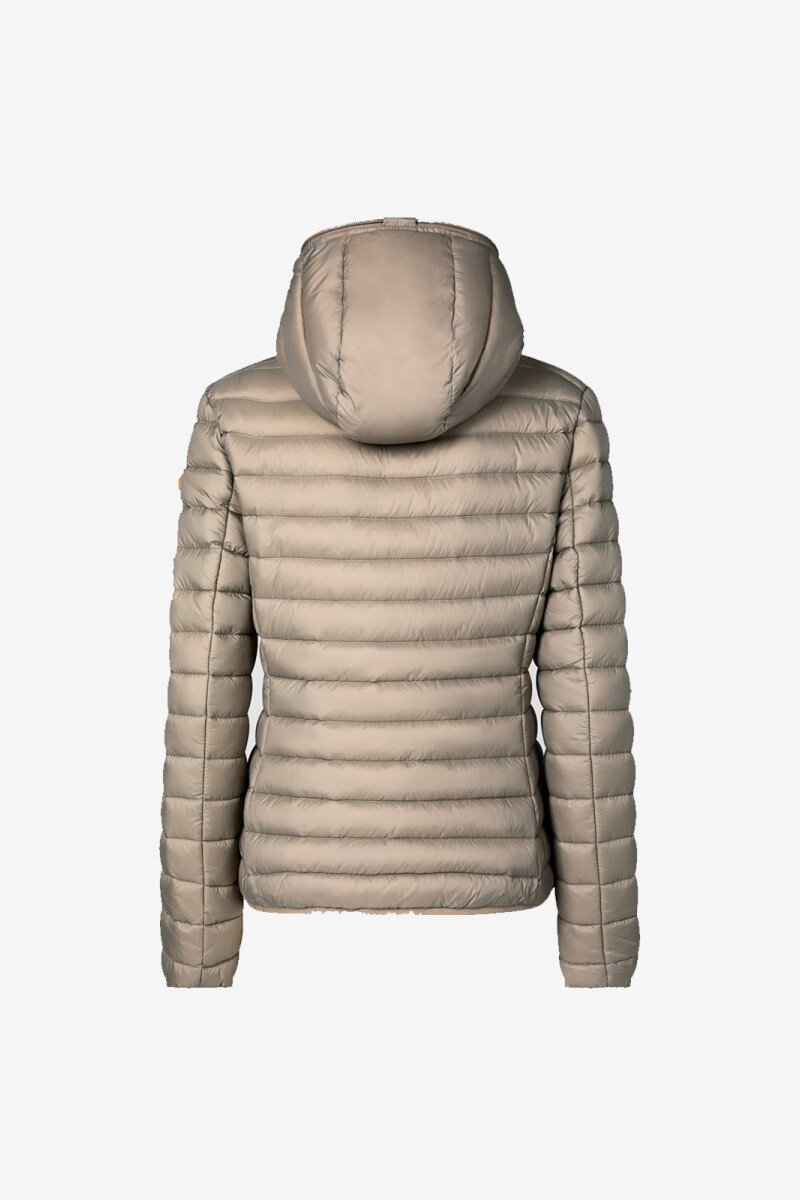 HOODED JACKET DAISY Gris